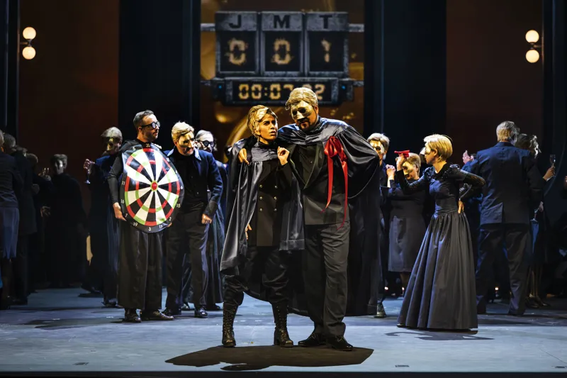 ERFURT/ Theater: EIN MASKENBALL von Giuseppe Verdi. Eine Dystopie unter der Erde: Verdi neu gedacht. Premiere